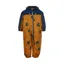 2021 Color Kids Dots Junior One Piece Ski Suit Ginger